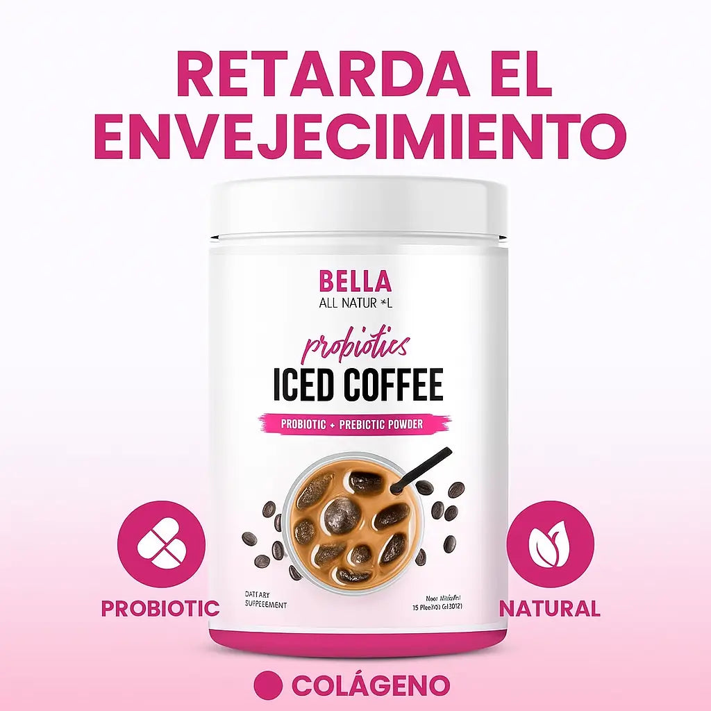 ICED COFFEE CON PROBIÓTICOS Y COLÁGENO