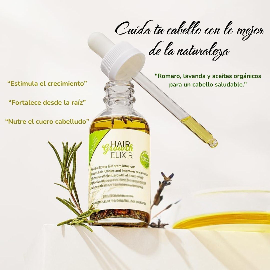 ELIXIR CRECIMIENTO CAPILAR - !RECUPERA TU CABELLO!
