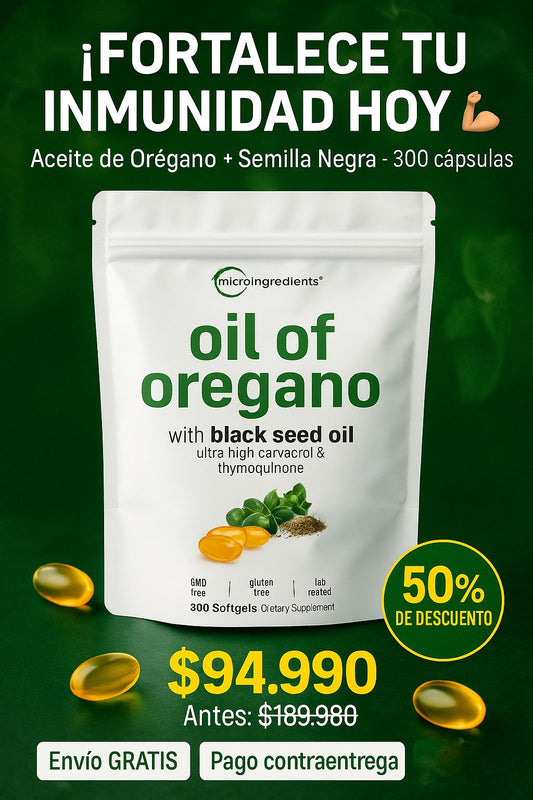 ACEITE DE OREGANO EN CAPSULAS
