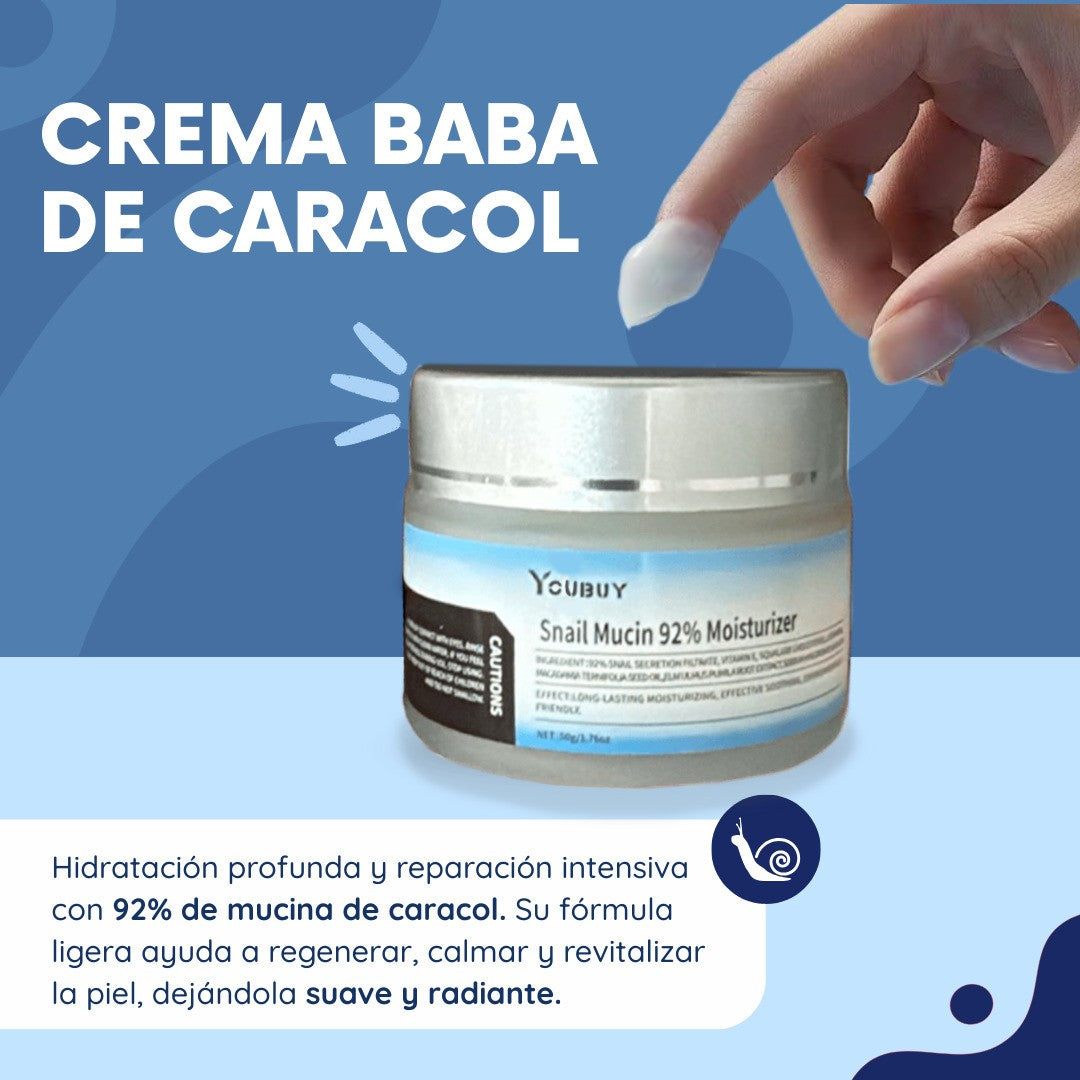 CREMA BABA DE CARACOL - FILTRADA AL 92%